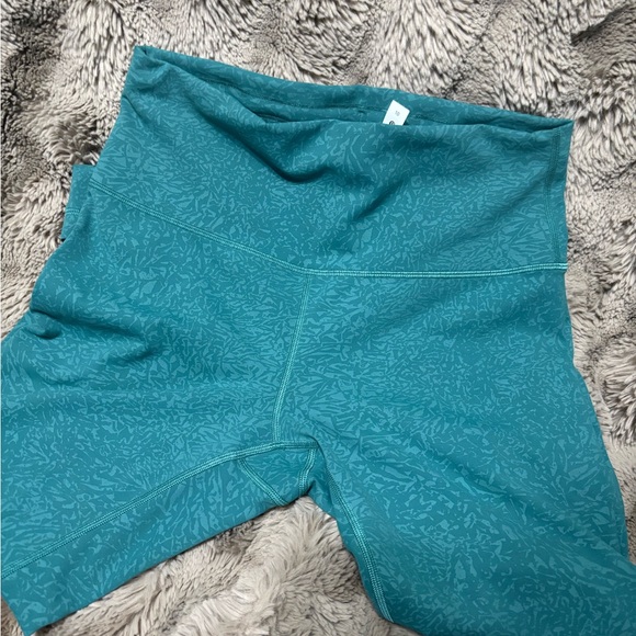 Lululemon Athletica Teal Activewear Leggings - Picture 6 of 7